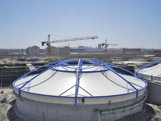 晋中市污水池加盖张拉膜景观 - 价格